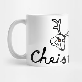 Christmas deer Mug